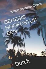 Genesis Hoofdstuk Een