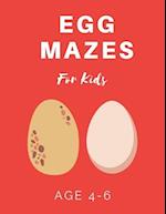 Egg Mazes For Kids Age 4-6