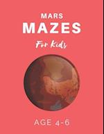 Mars Mazes For Kids Age 4-6