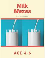 Milk Mazes For Children Age 4-6