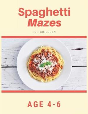 Spaghetti Mazes For Children Age 4-6