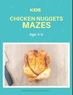 Kids Chicken Nugget Mazes Age 4-6