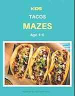 Kids Tacos Mazes Age 4-6