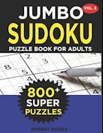 Jumbo Sudoku Puzzle Book For Adults (Vol. 3)