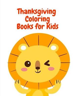 Thanksgiving Coloring Book for Kids