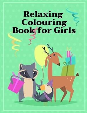 Relaxing Colouring Book for Girls