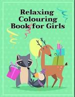 Relaxing Colouring Book for Girls