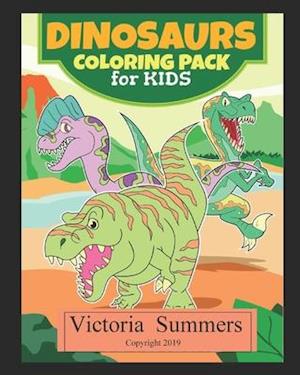 Dinosaurs Coloring Pack for Kids