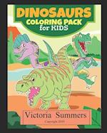 Dinosaurs Coloring Pack for Kids