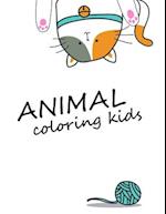 Animals coloring kids