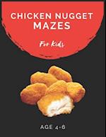 Chicken Nugget Mazes For Kids Age 4-6