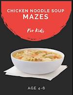 Chicken Noodle Soup Mazes For Kids Age 4-6