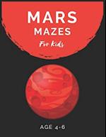 Mars Mazes For Kids Age 4-6