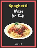 Spaghetti Maze For Kids Age 4-6