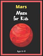 Mars Maze For Kids Age 4-6