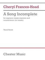 A Song Incomplete (3 Performance Scores)