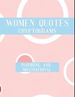 Women Quotes Cryptograms