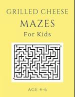 Grilled Cheese Mazes For Kids Age 4-6