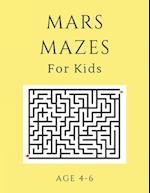 Mars Mazes For Kids Age 4-6