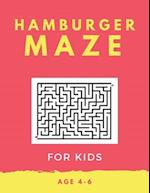 Hamburger Maze For Kids Age 4-6