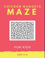 Chicken Nugget Maze For Kids Age 4-6