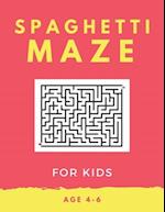 Spaghetti Maze For Kids Age 4-6