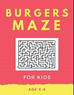 Burger Maze For Kids Age 4-6