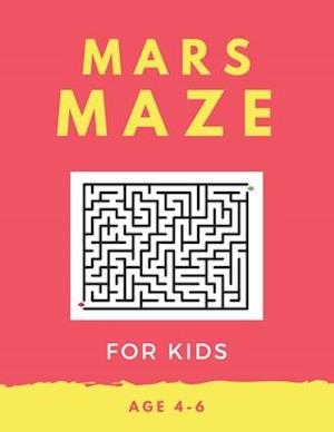 Mars Maze For Kids Age 4-6