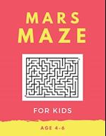 Mars Maze For Kids Age 4-6