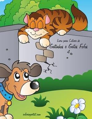 Livro para Colorir de Gatinhos e Gatos Fofos 4