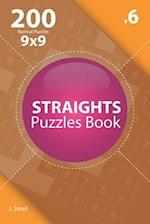 Straights - 200 Normal Puzzles 9x9 (Volume 6)