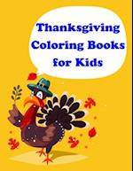 Thanksgiving Coloring Books for Kids