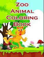 Zoo Animal Coloring Book