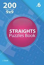 Straights - 200 Master Puzzles 9x9 (Volume 6)