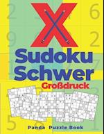 X Sudoku Schwer Großdruck