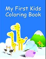 My First Kids Coloring Book