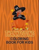 Thanksgiving Coloring Book for Kids