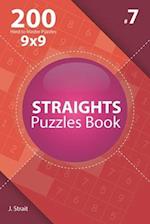 Straights - 200 Hard to Master Puzzles 9x9 (Volume 7)