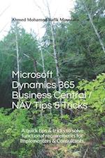 Microsoft Dynamics 365 Business Central / NAV Tips & Tricks