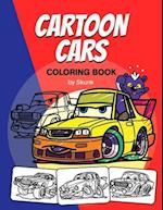 Cartoon Cars. Coloring Book