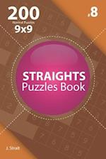Straights - 200 Normal Puzzles 9x9 (Volume 8)