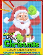 Holly Jolly Christmas Color by Numbers for Adults