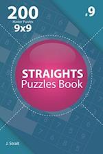 Straights - 200 Master Puzzles 9x9 (Volume 9)