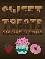 Sweet Treats Coloring Book