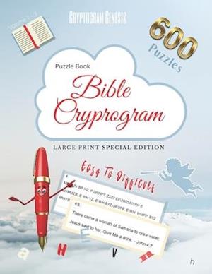 Puzzle Book Bible Cryptogram Large Print Special Edition
