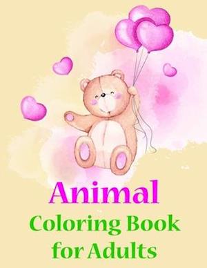 Animal Coloring Book for Adults