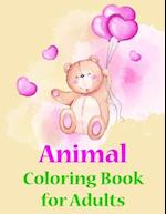 Animal Coloring Book for Adults