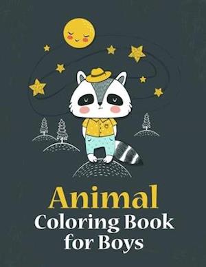 Animal Coloring Book for Boys