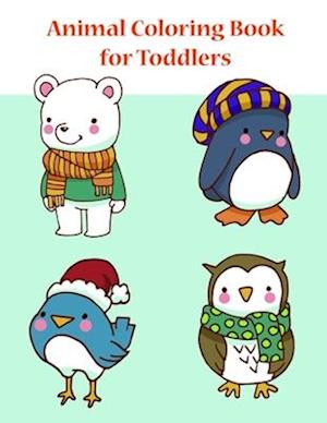 Animal Coloring Book for Toddlers