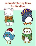 Animal Coloring Book for Toddlers